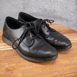 Cole Haan Women's Original Grand Plain Oxford Black Leather W26711 Size 5.5 B